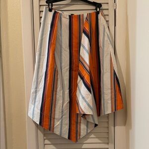 Habitual Multicolor Asymmetrical Skirt